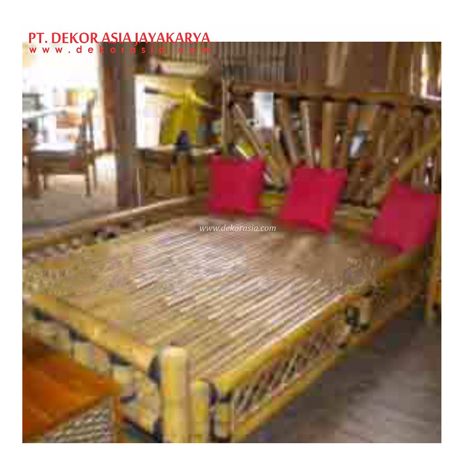 Traditional Bamboo Bed (Bamboo Bed - Bamboo Bed Furniture)